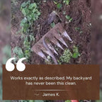 Râteau en acier LawnLiberator